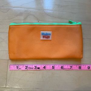 Neon Orange Pencil Case by MoMA